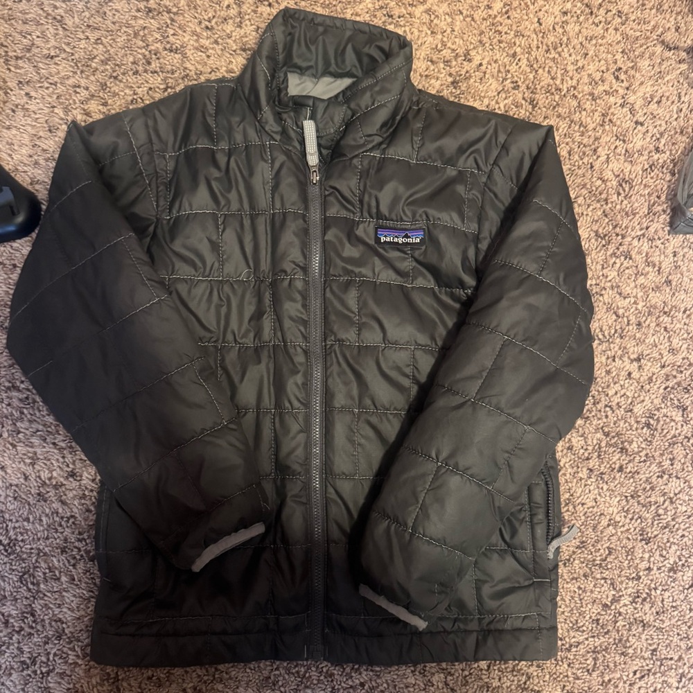 Patagonia Dark Gray Nano Puff